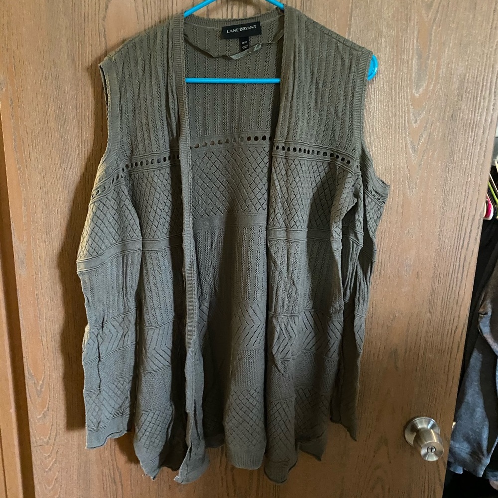 Cold shoulder sweater